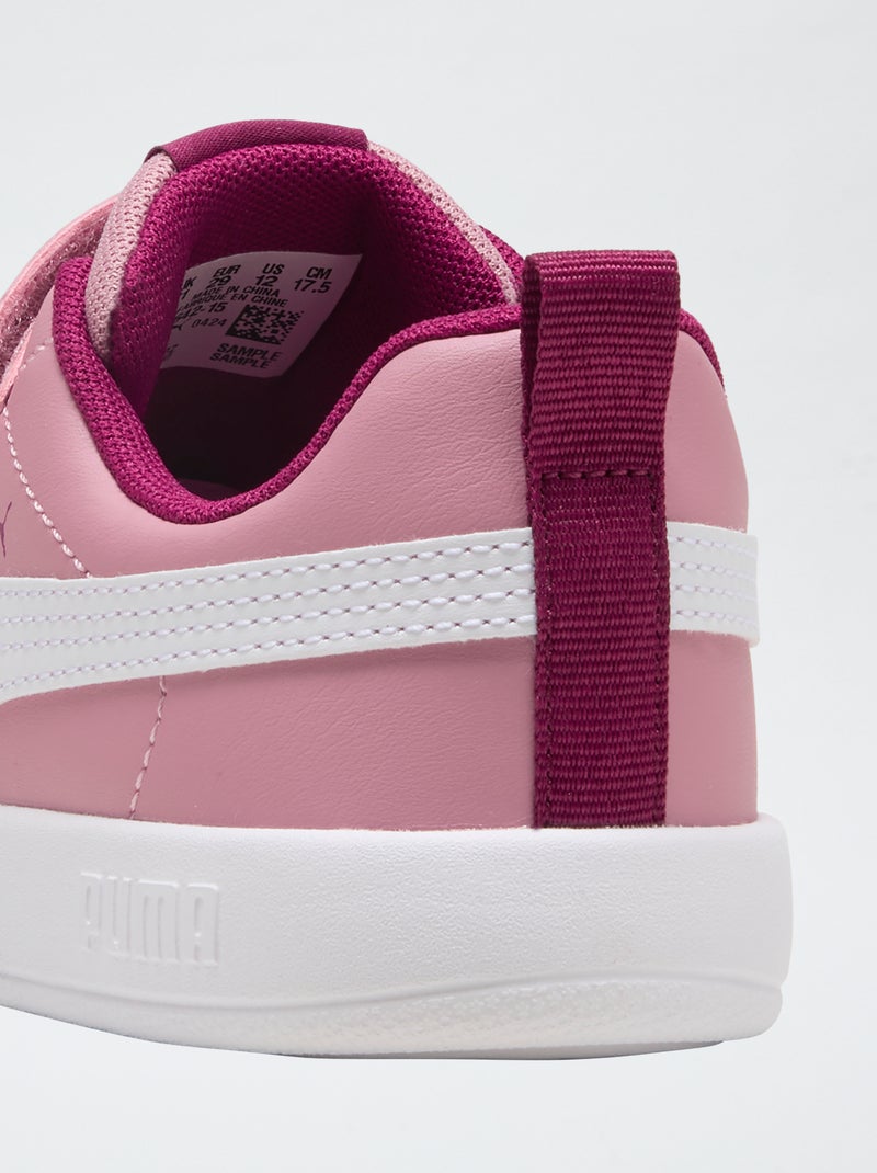 Baskets style running 'PUMA' à scratchs Rose - Kiabi