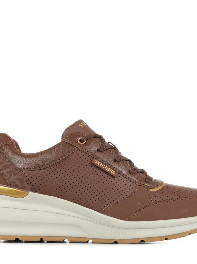 Baskets Subtle Spots Marron - Kiabi