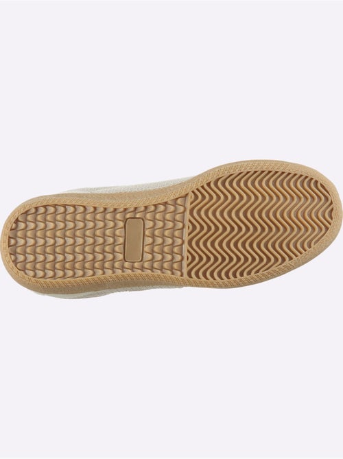 Baskets Superbe Mélange De Matières - Taille Standard - Helline - Kiabi Baskets Superbe Mélange De Matières - Taille Standard - Helline - Kiabi