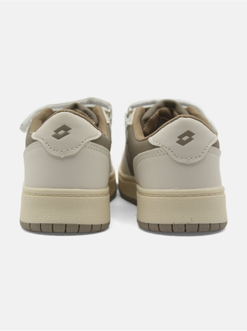 Baskets Taranto  - Lotto Blanc Marron - Kiabi