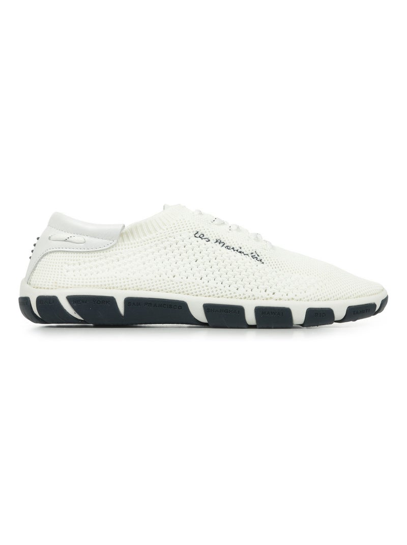 Baskets Tbs Jazaria Blanc Bleu marine - Kiabi