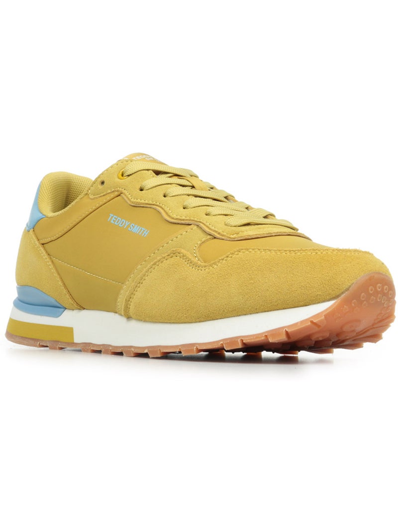 Baskets Teddy Smith Z Tex Jaune - Kiabi
