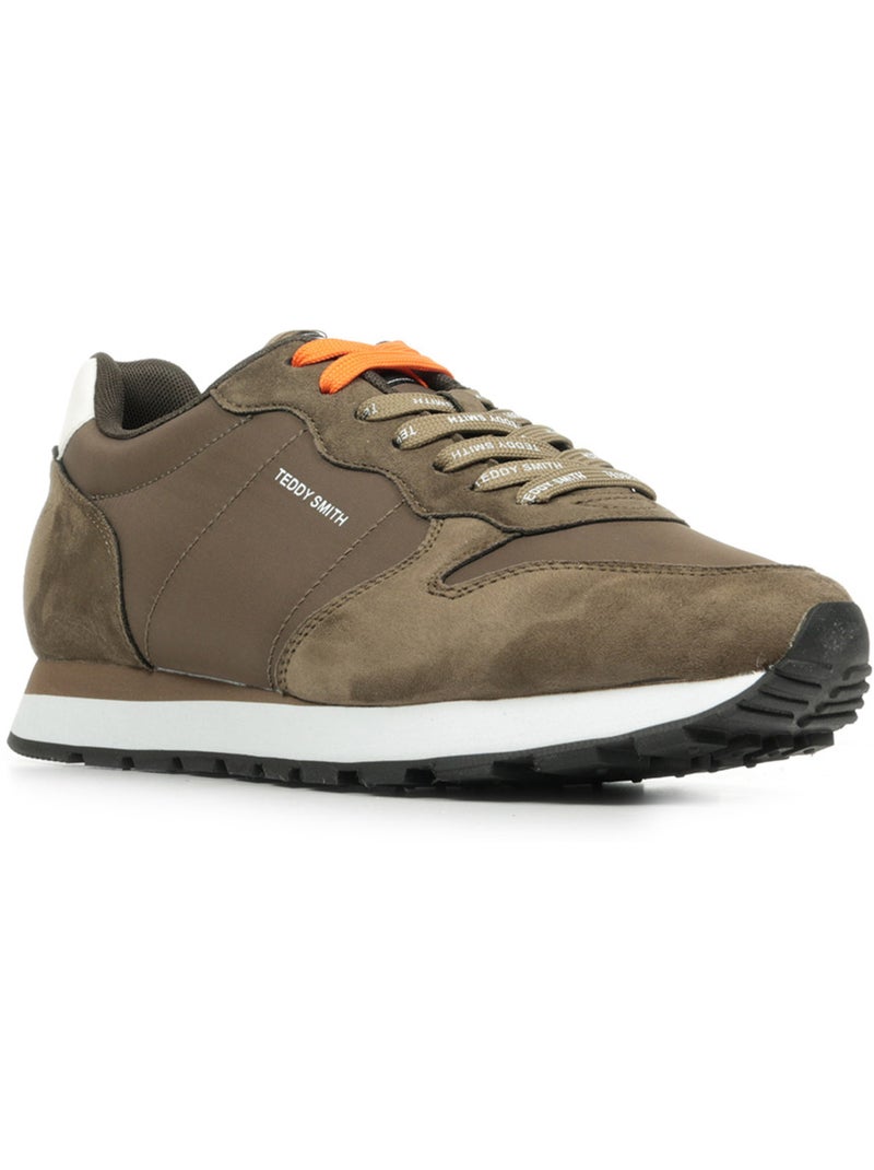 Baskets Teddy Smith Z Tex Marron - Kiabi
