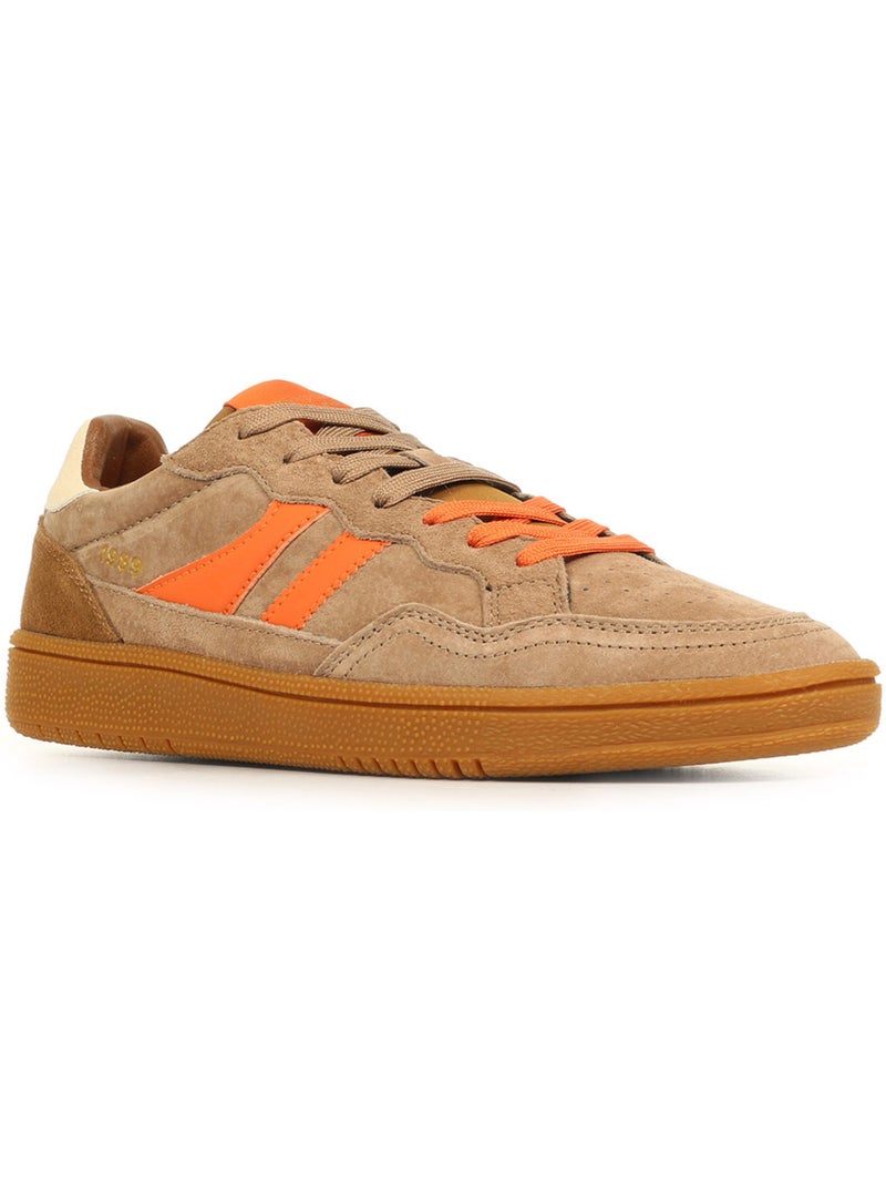 Baskets teddy smith z.piel Marron - Kiabi