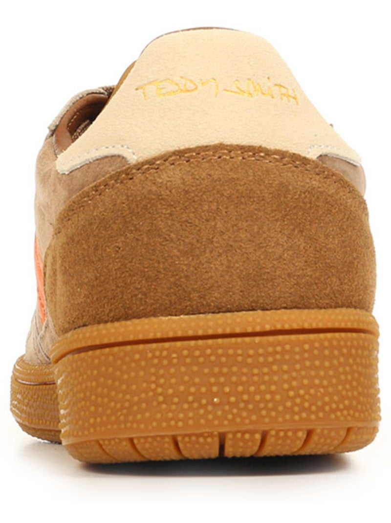 Baskets teddy smith z.piel Marron - Kiabi