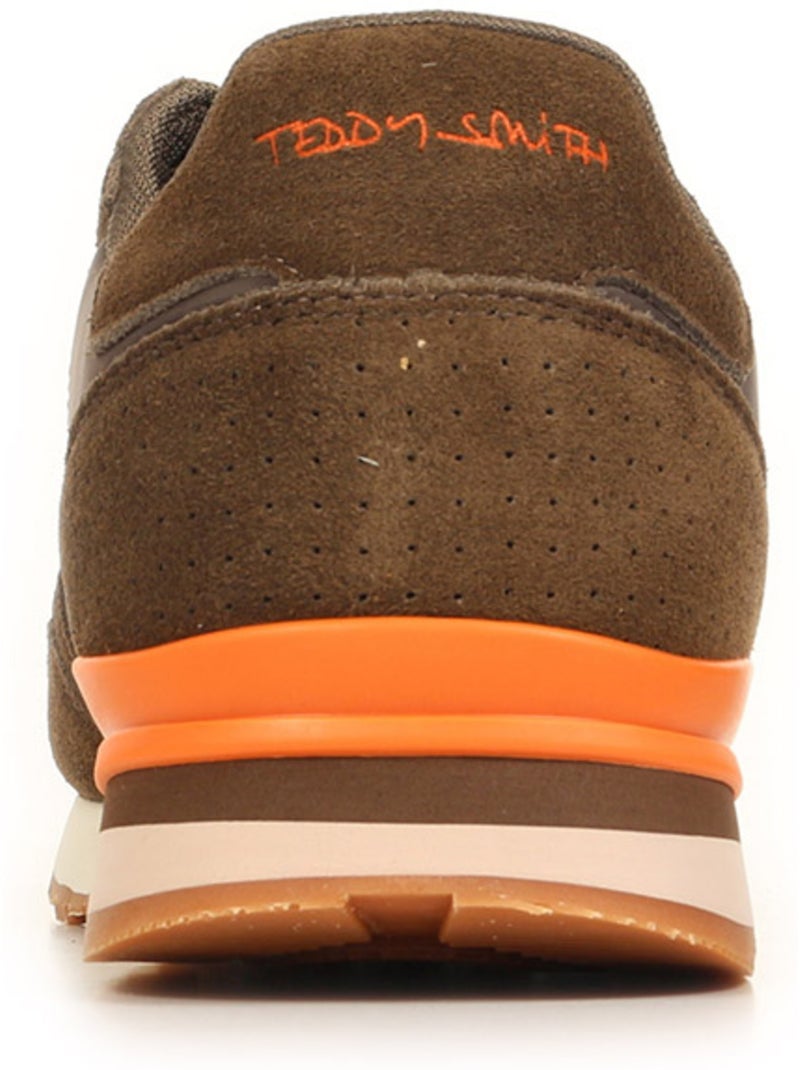Baskets teddy smith z.serr Marron - Kiabi