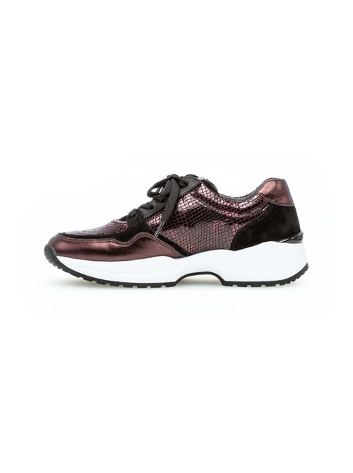 Baskets tendance  en cuir Gabor - Kiabi