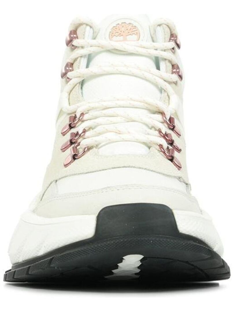 basket timberland blanche