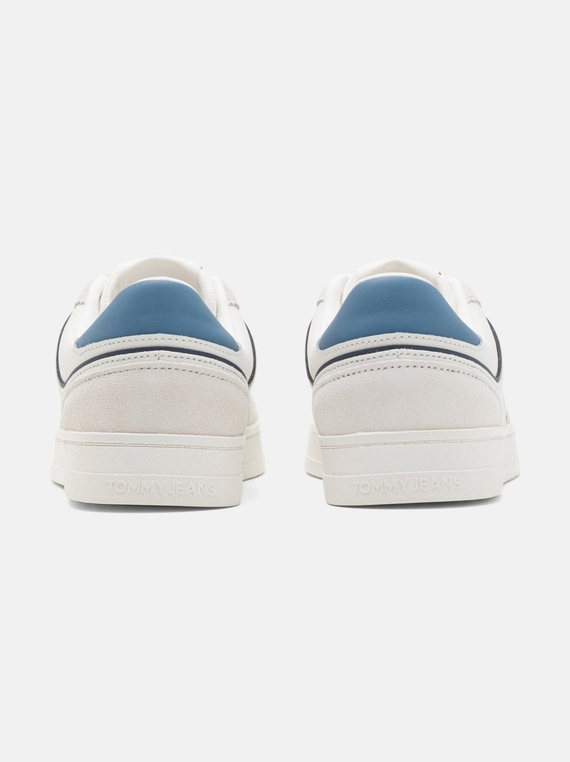 Baskets Tommy jeans a lacets Bleu - Kiabi