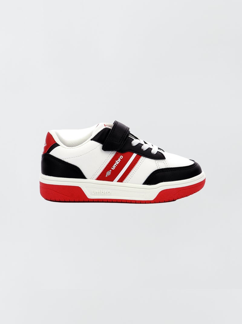 Baskets tricolore 'Umbro' Rouge - Kiabi