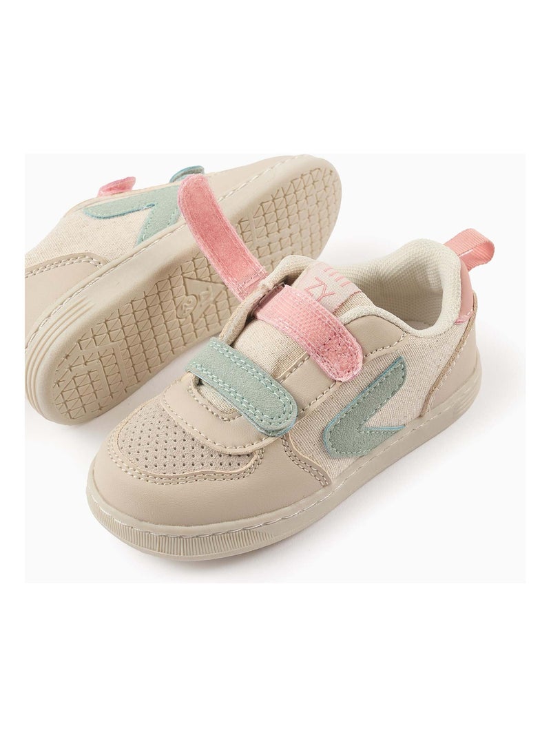 Baskets type lin Beige - Kiabi