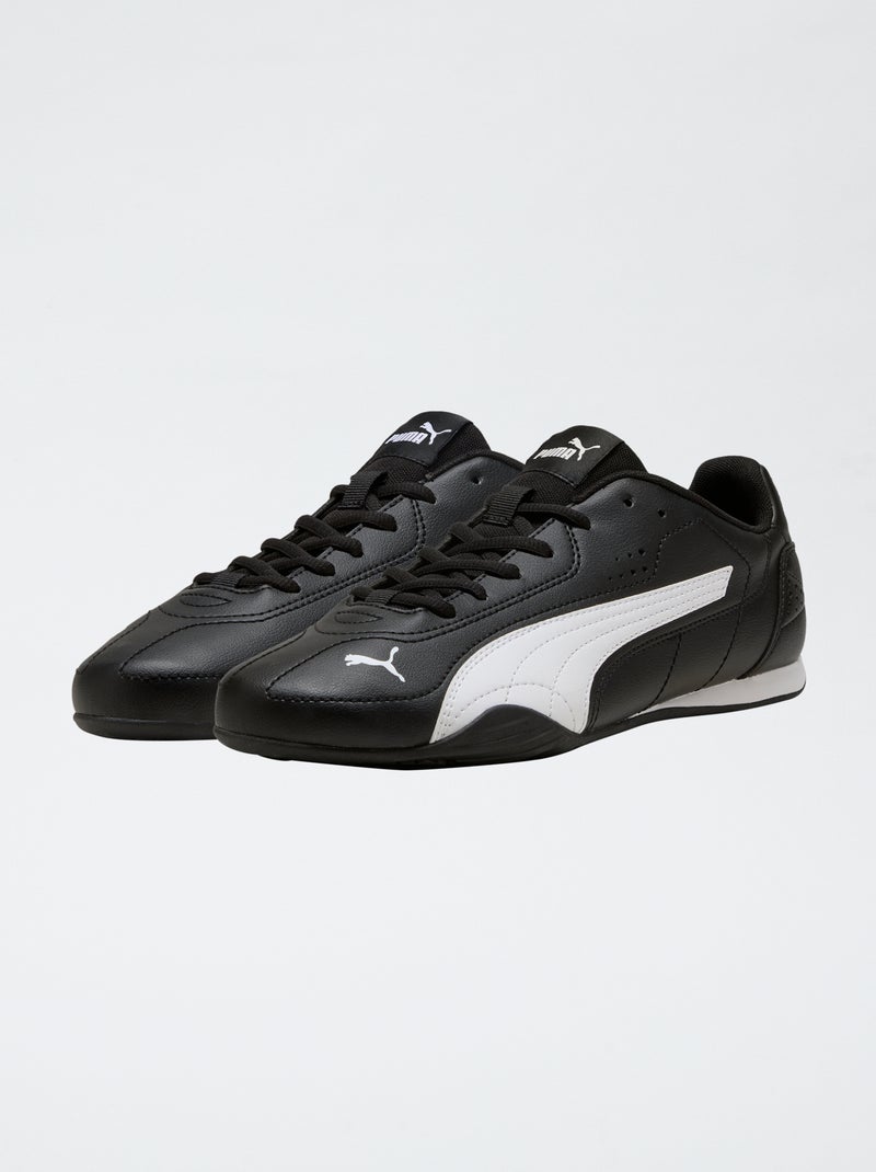 Baskets type sport 'PUMA' à lacets Noir - Kiabi