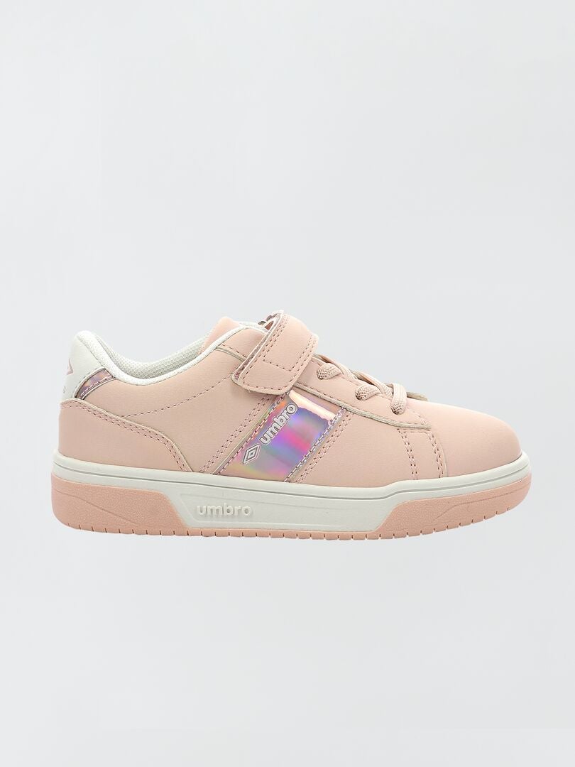 Baskets 'Umbro' à scratch rose - Kiabi