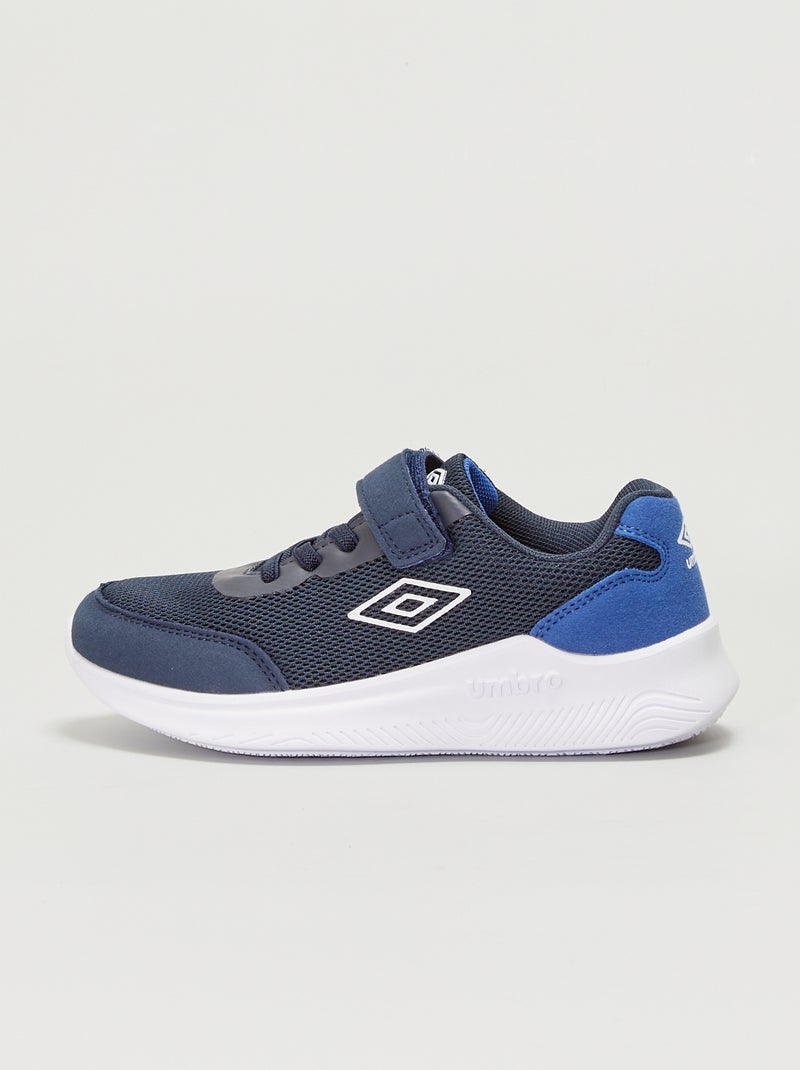 Baskets 'Umbro' à scratchs marine/bleu - Kiabi