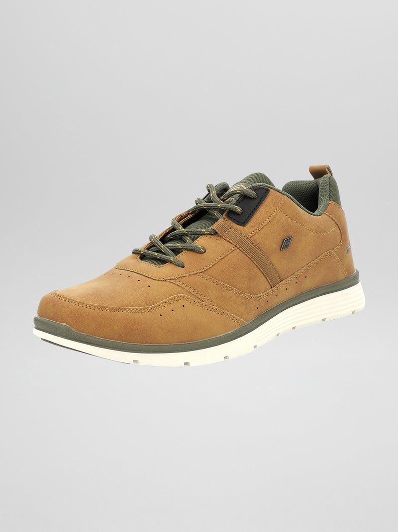 Baskets 'Umbro' bicolore Camel - Kiabi