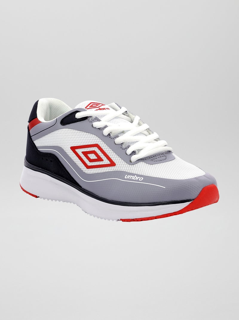 Baskets 'Umbro' running tricolore Gris - Kiabi
