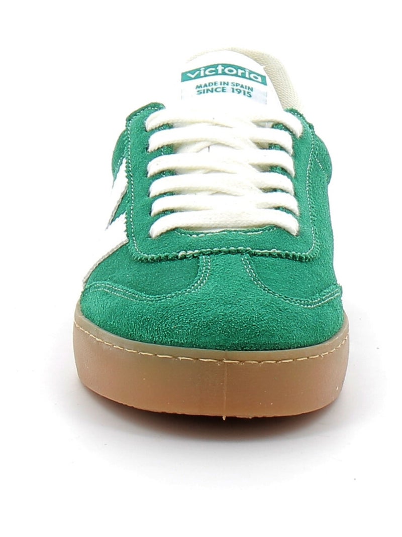 Baskets Unisexes Avec Semelle Caramel Vert - Kiabi