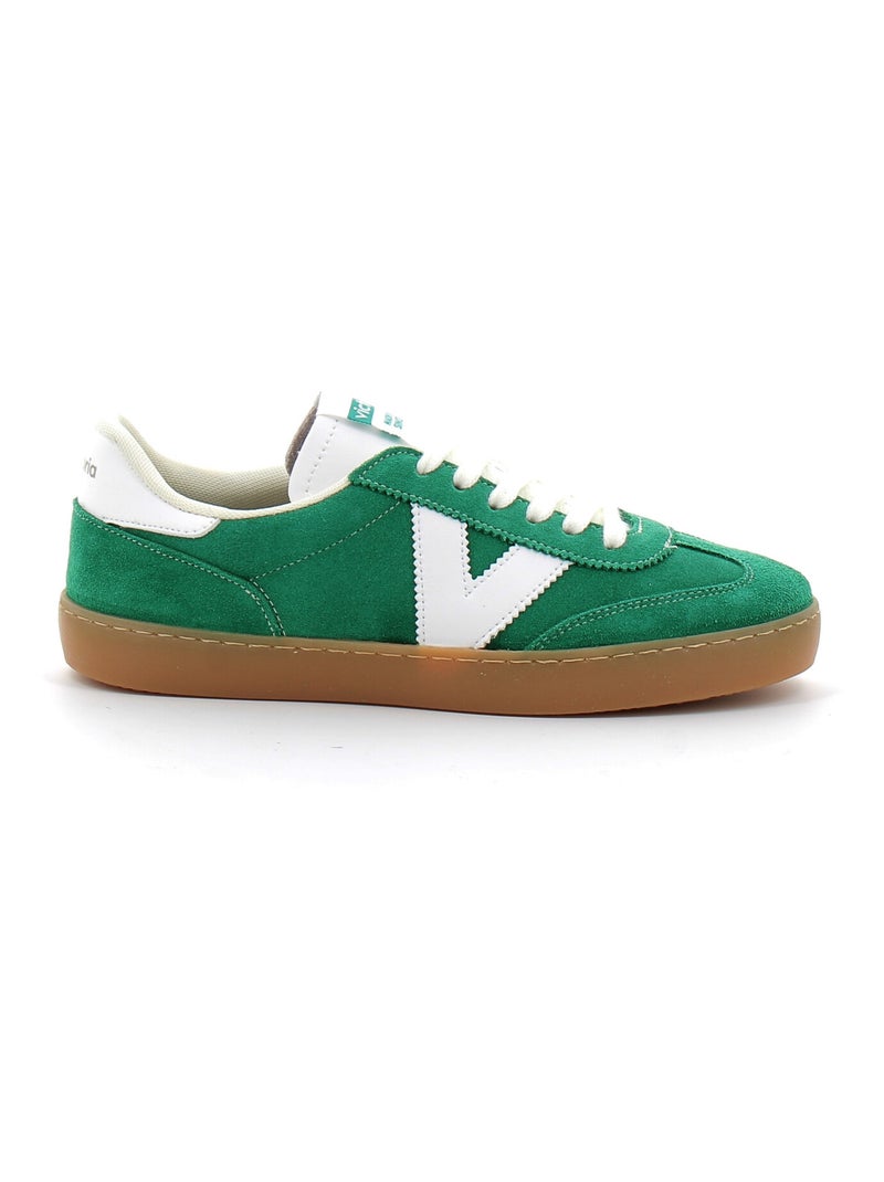 Baskets Unisexes Avec Semelle Caramel Vert - Kiabi