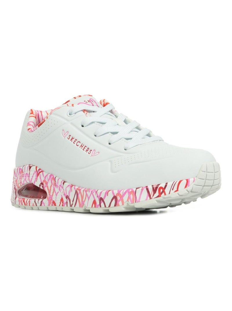 Baskets Uno Loving Love Blanc - Kiabi