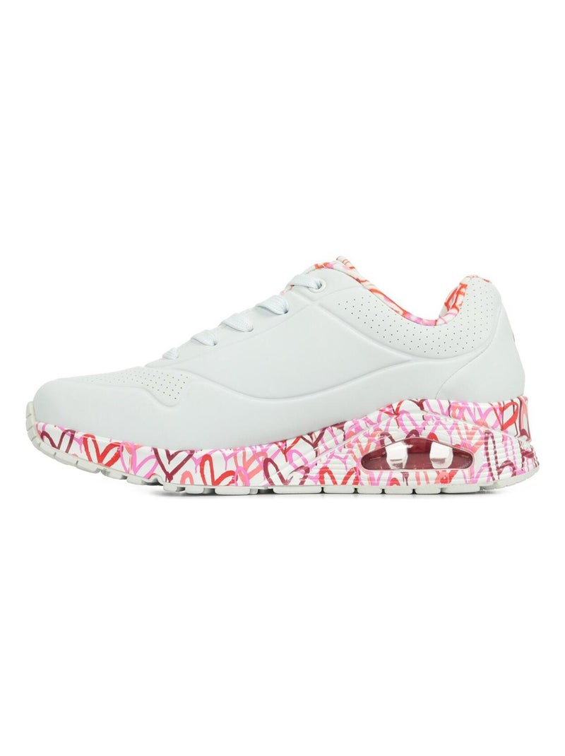 Baskets Uno Loving Love Blanc - Kiabi