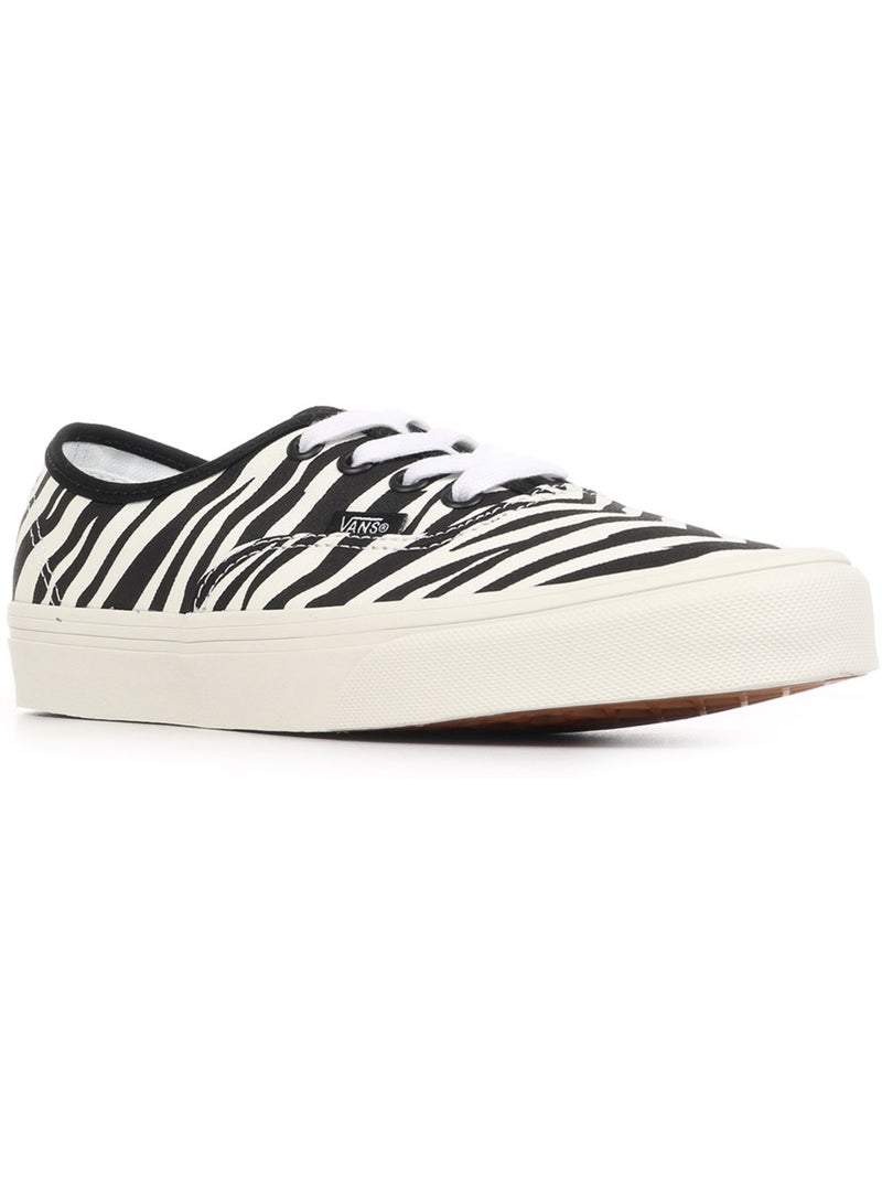 Baskets Vans Authentic Blanc Noir - Kiabi