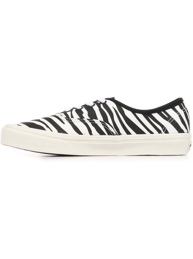 Baskets Vans Authentic Blanc Noir - Kiabi