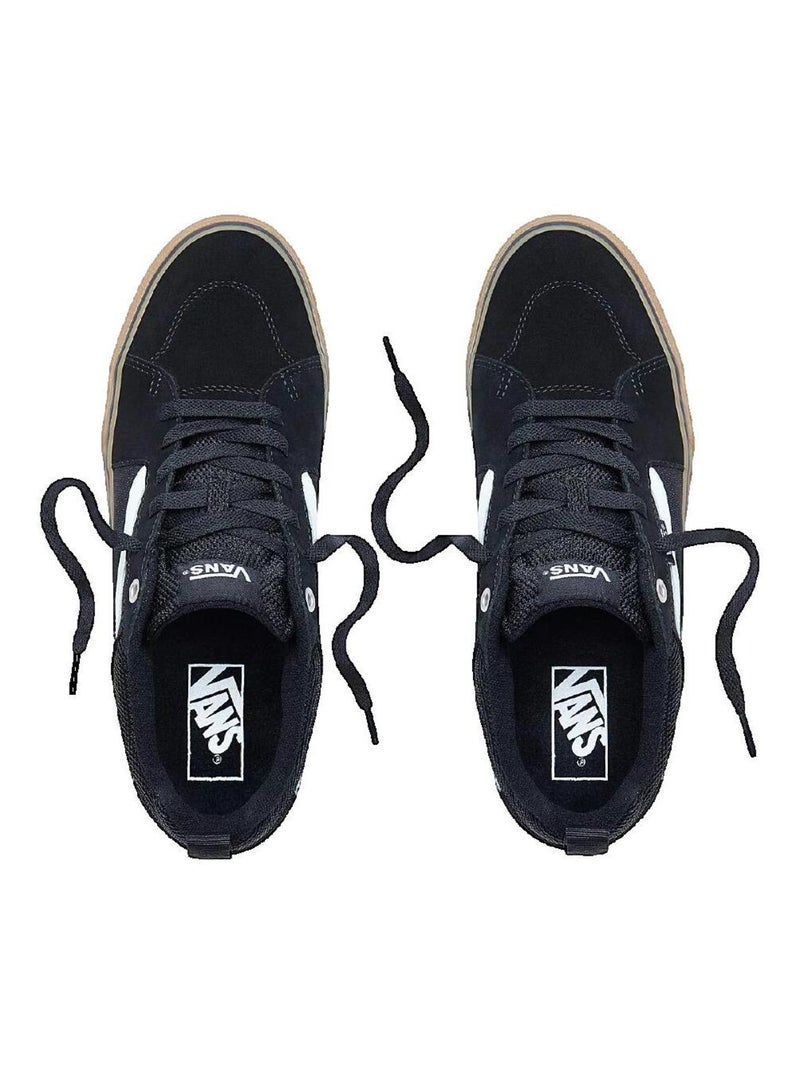 Baskets Vans Filmore en toile et daim Vans Noir - Kiabi