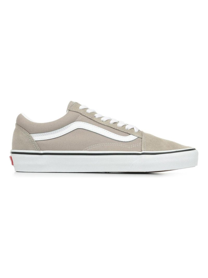 Baskets Vans Old Skool Gris Blanc - Kiabi