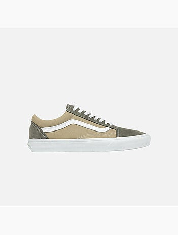 Baskets Old Skool en cuir et daim Vans