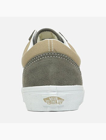 Baskets Old Skool en cuir et daim Vans