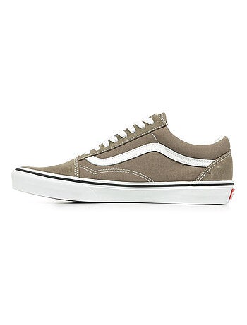 Baskets Old Skool Low en daim et toile Vans