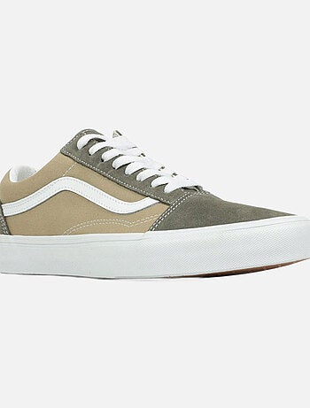 Baskets Old Skool en cuir et daim Vans