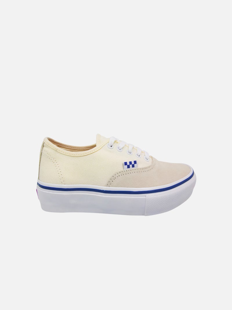 Baskets 'Vans' 'Skate Authentic' Blanc - Kiabi