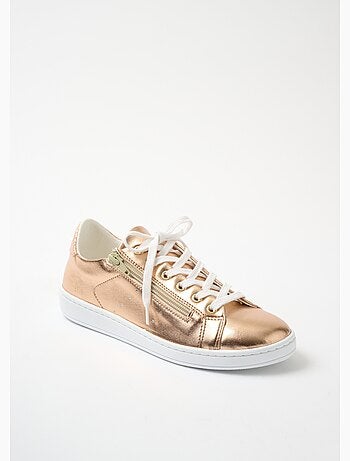 Baskets vegan à semelles compensées - AFIBEL