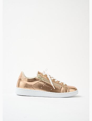 Baskets vegan à semelles compensées - AFIBEL