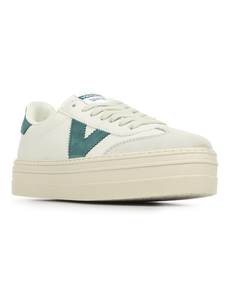 Baskets Victoria 1092169FRAMBUESA Blanc Bleu marine - Kiabi
