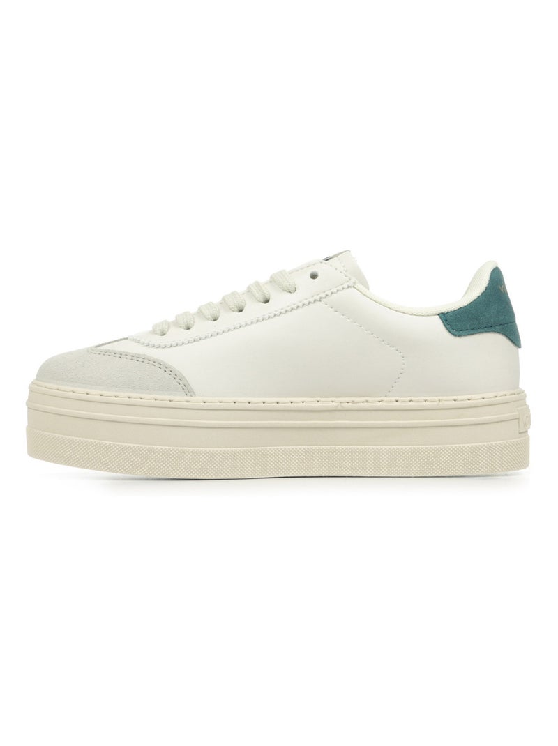 Baskets Victoria 1092169FRAMBUESA Blanc Bleu marine - Kiabi