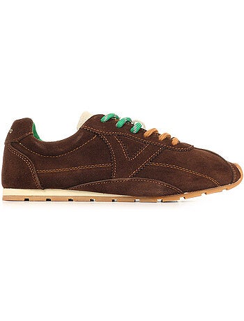 Baskets victoria aster daim