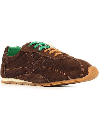 Baskets victoria aster daim