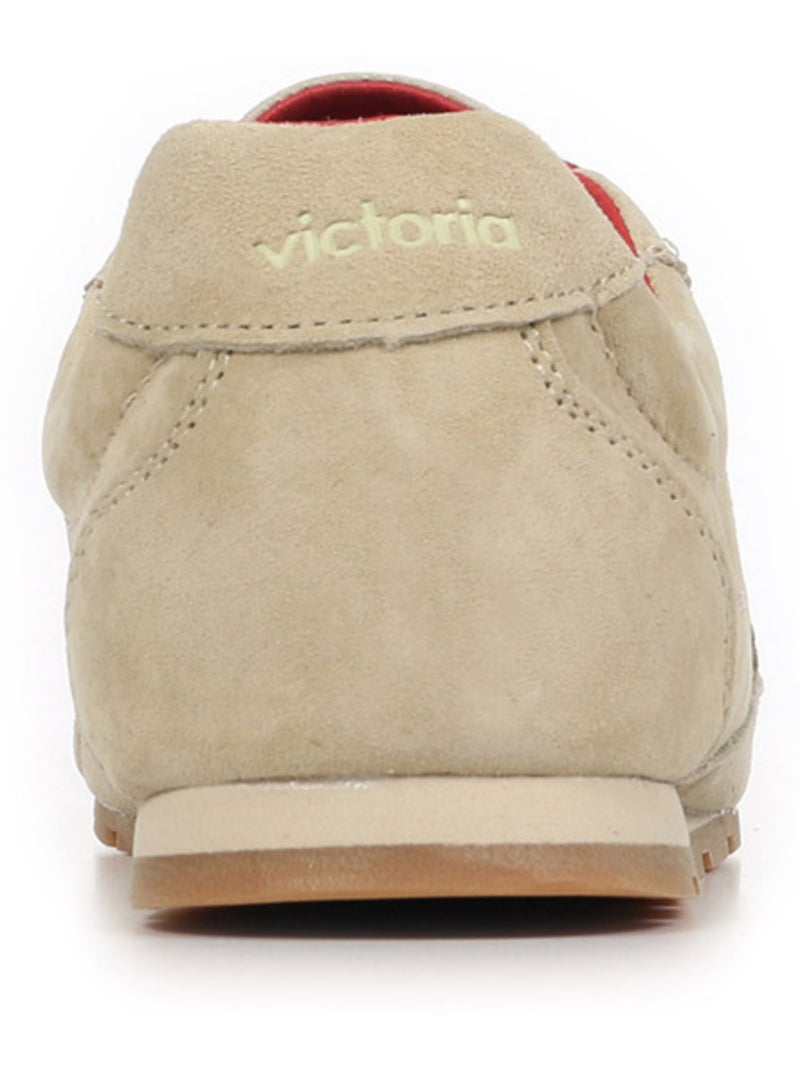 Baskets Victoria Aster Metal Beige - Kiabi