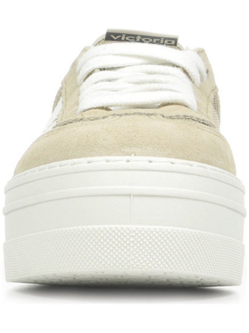 Baskets Victoria Barcelona Beige - Kiabi