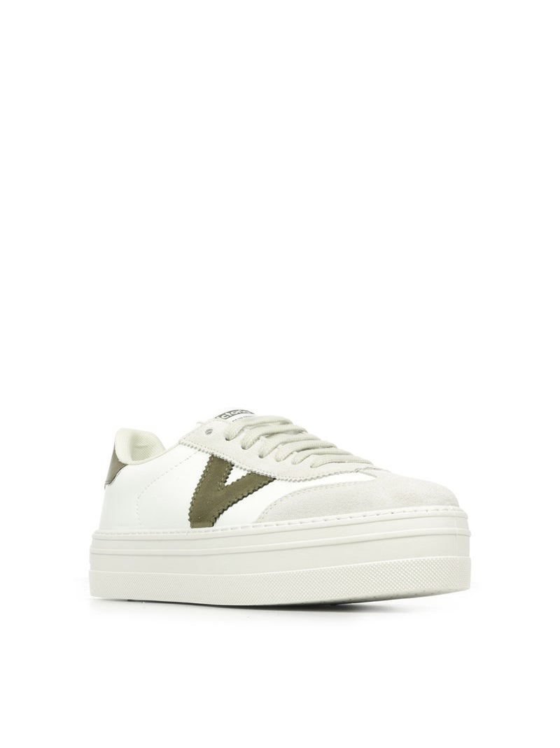 Baskets Victoria Barcelona Blanc - Kiabi