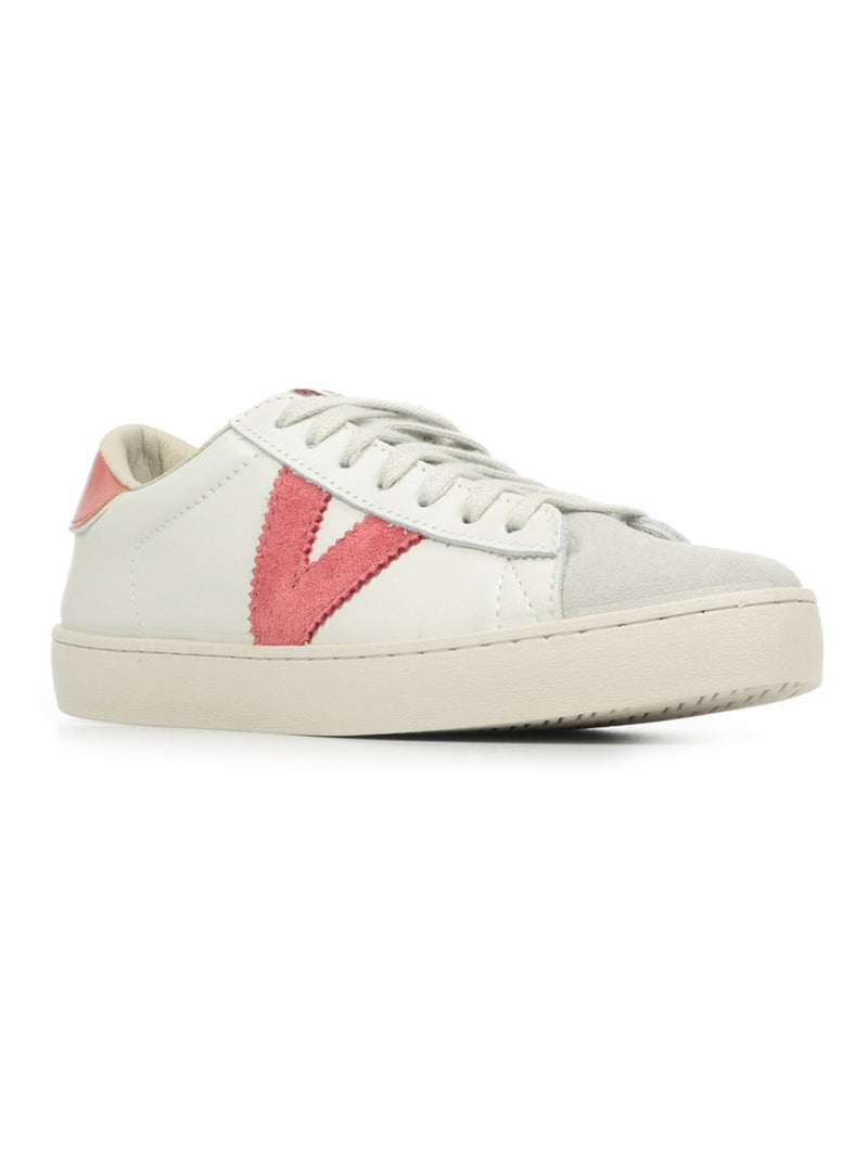 Baskets Victoria Berlin Blanc Rose - Kiabi