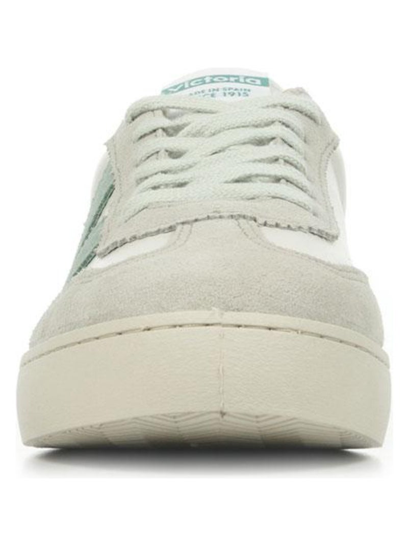Baskets Victoria Berlin Blanc Vert Gris - Kiabi