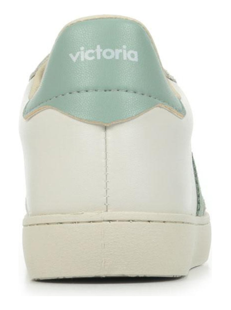 Baskets Victoria Berlin Blanc Vert Gris - Kiabi