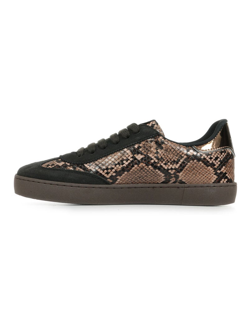Baskets Victoria Berlin Ciclista Serpiente Marron - Kiabi