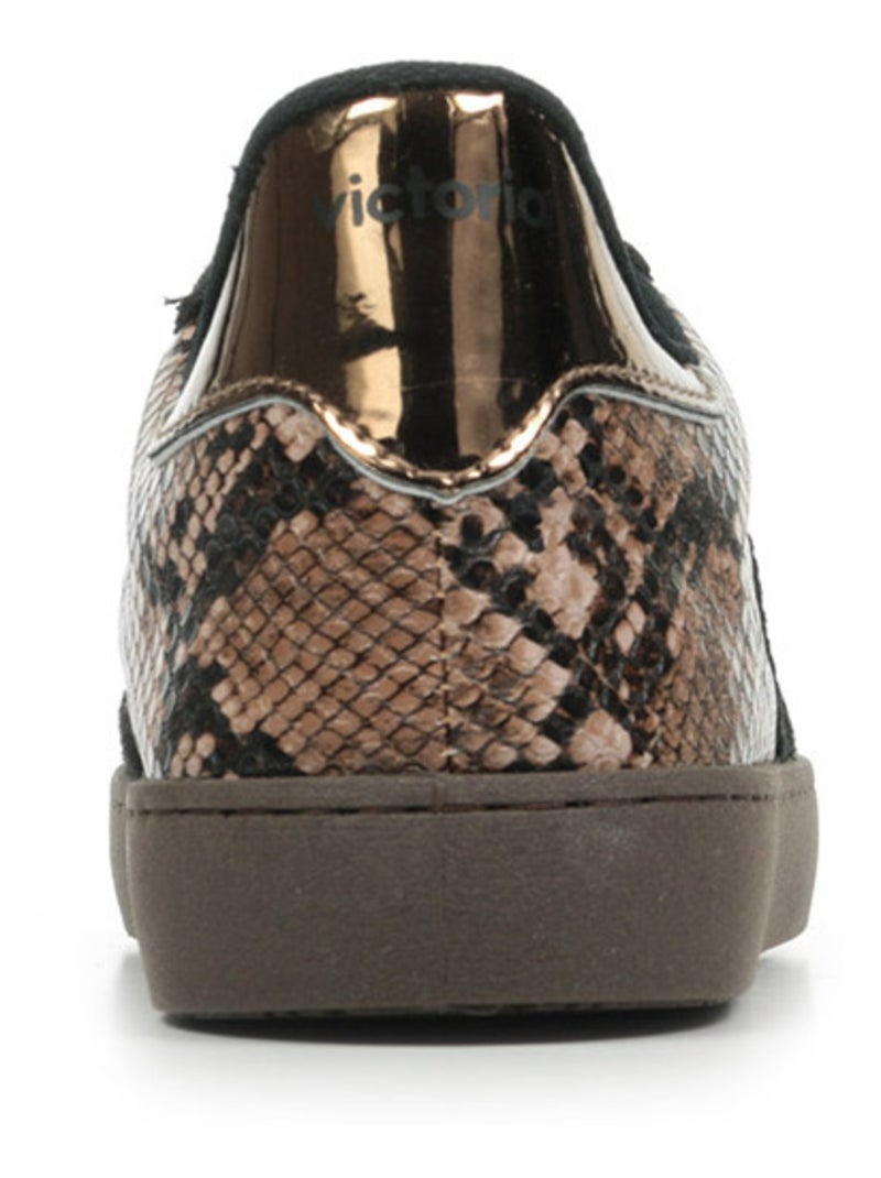 Baskets Victoria Berlin Ciclista Serpiente Marron - Kiabi