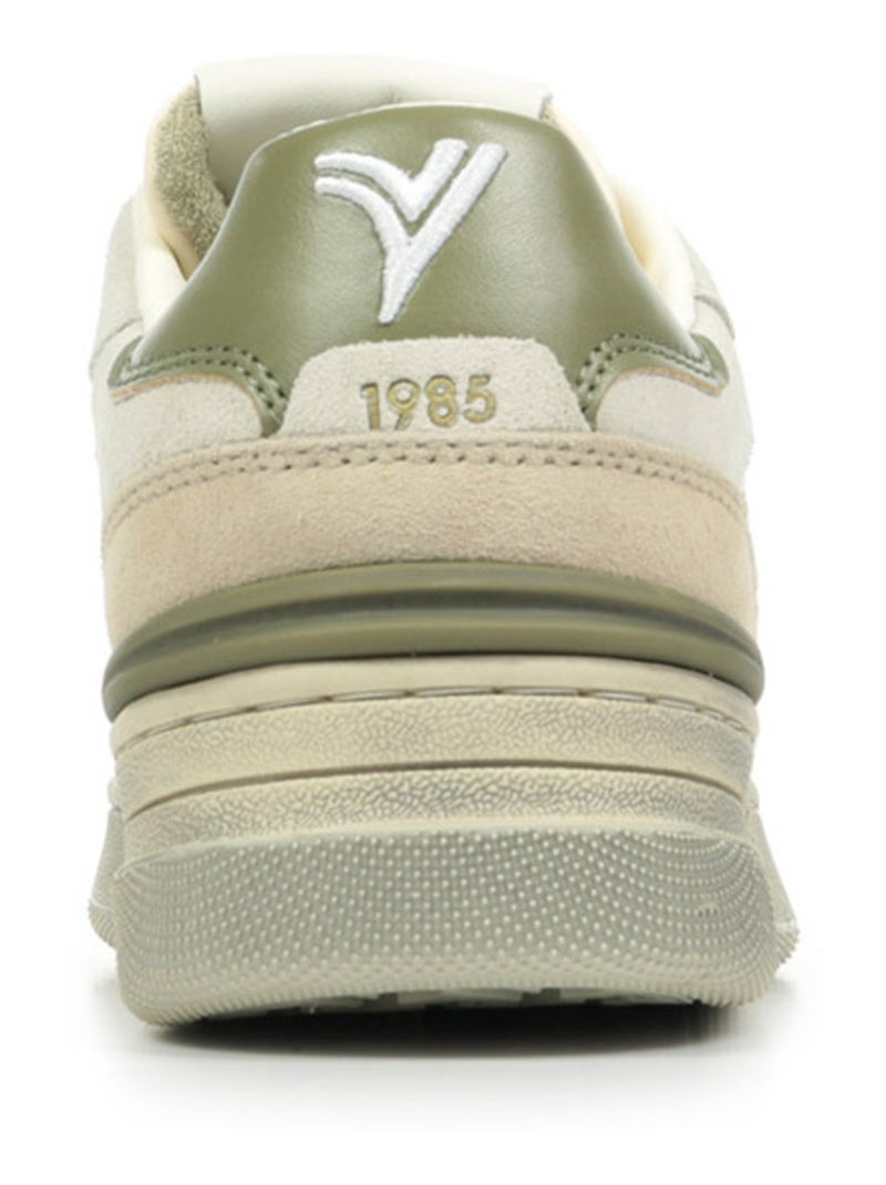 Baskets Victoria C80 Sport Mix Blanc Beige - Kiabi