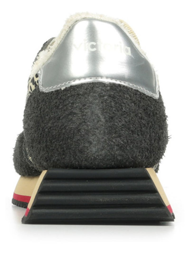 Baskets Victoria COSMOS NYLON IMPRIMÉ ANIMAL Noir Multicolore Gris - Kiabi