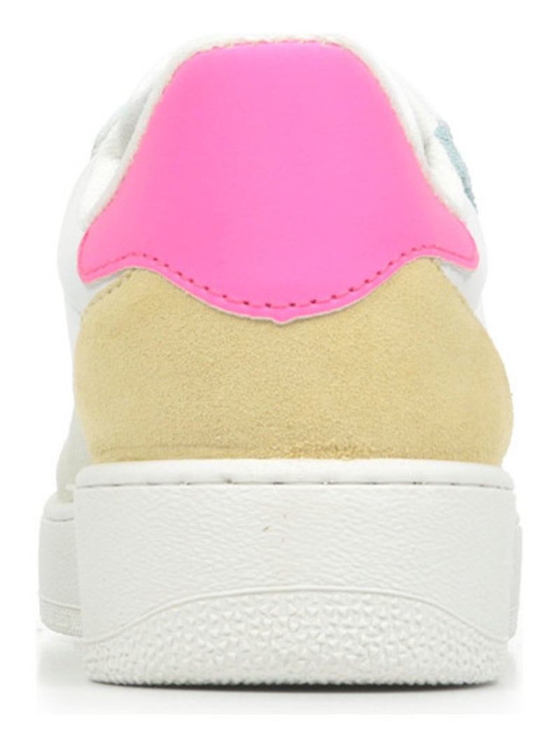 Baskets Victoria Madrid Serraje Multico Blanc - Kiabi